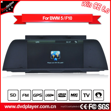 Windows Ce Lecteur DVD portable Audio pour BMW 5 F10 DVD Navigation Hualingan